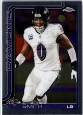 2025 Topps Chrome Roquan Smith #27 Baltimore Ravens