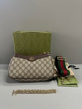 Gucci Ophidia GG Supreme Canvas Crossbody Bag Hobo Bag Shoulder Bag Authentic