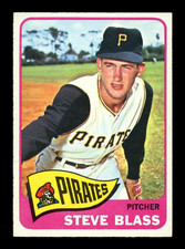 1965 TOPPS OPC O PEE CHEE BASEBALL #232 Steve Blass NM PITTSBURGH PIRATES Card