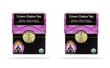 Buddha Teas Organic Crown Chakra Tea 18 bags (2 PACK)