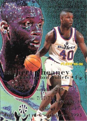 1995-96 Fleer #192 Calbert Cheaney