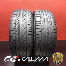 2 Tires Likenew Bridgestone Potenza Re050a I Rft 22540r18 No Repairs 96847