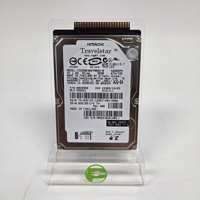 Hitachi 2.5'' Travelstar 30GB IDE/PATA HDD 08K0850 With 44Pin Connector Adapter