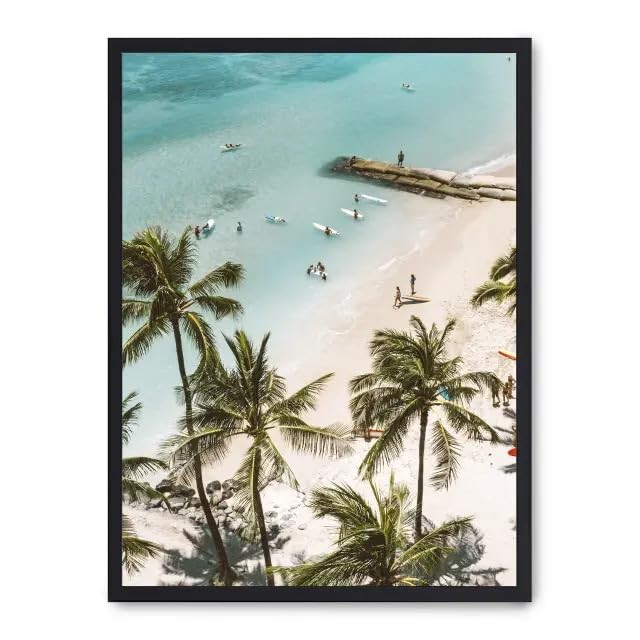 Cuadro surf, sea and palm trees ii_FASE5 (b1u)