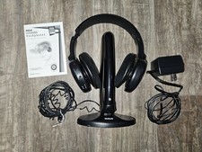 RCA WHP150 Headband Wireless Headphones 900mhz - Black