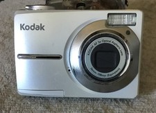 Kodak EasyShare C613 White Silver Digital Camera 3X Zoom 6.2MP TESTED