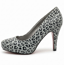 Womens High Heels Designer Inspired Pumps Office Work Mid Heel Shoes Size UK 3-8