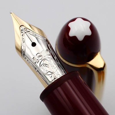 [Mint] Montblanc Meisterstuck 146 Bordeaux Burgundy Fountain