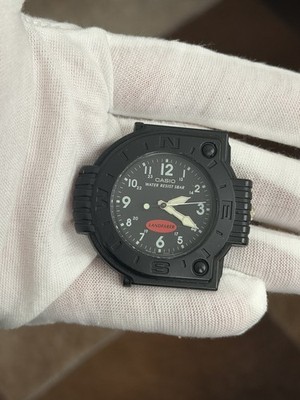レア◇中古動品◇706 MW-45◆カシオ ランドフェアラー 3針クウォーツ◇黒 Rare Vintage Casio Landfarer MW-45 Men's Quartz Sports Watch