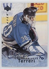 1995-96 Upper Deck Be a Player Auto Chris Terreri #S27 Auto 0ot5