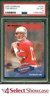 2000 DONRUSS #230 TOM BRADY RC PATRIOTS #/1325 PSA 6