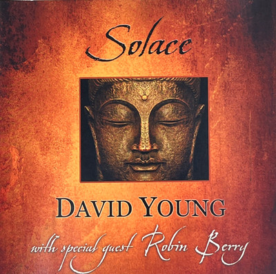 David Young w/ Robin Berry - Solace CD 2008 Self-released Celtic Harp Flute VG+