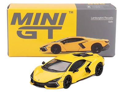 Lamborghini Revuelto Giallo (Yellow) Limited Edition 1/64 Diecast Model Car by