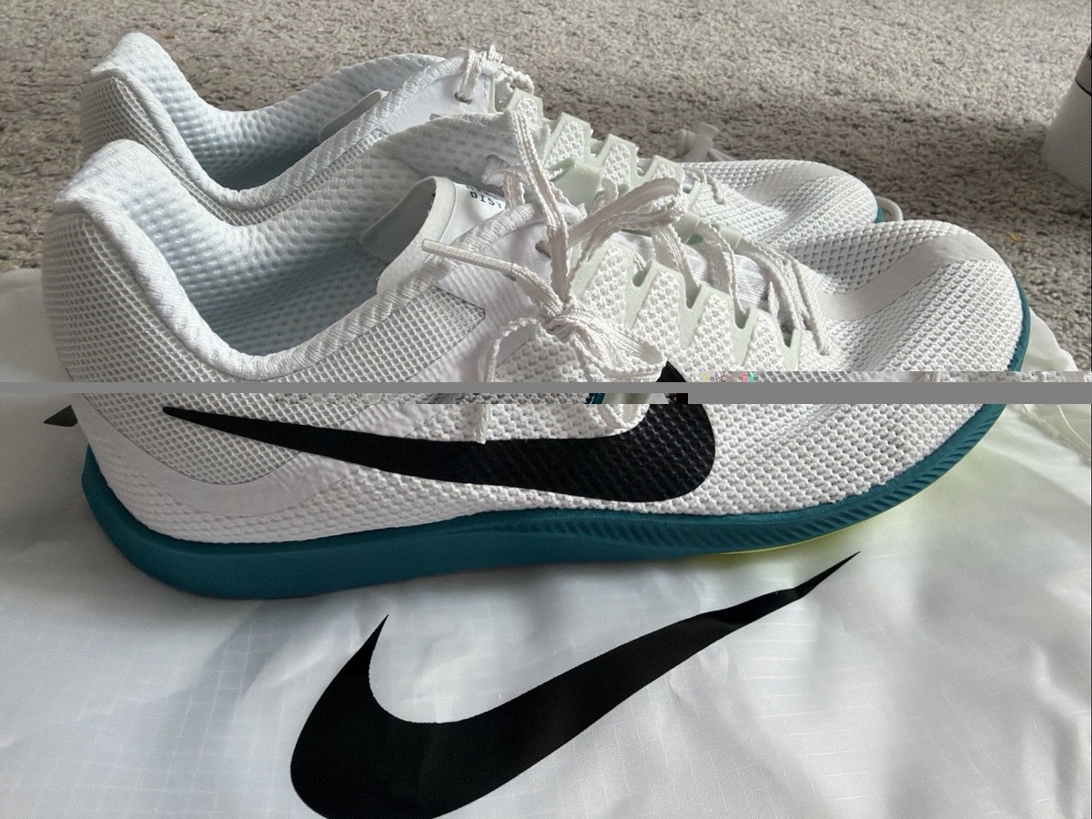Nike Zoom Rival Distance Track Spikes White Spruce FZ9653 