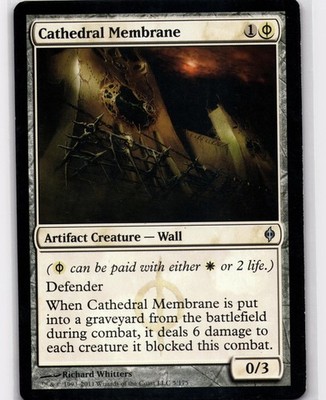 Cathedral Membrane U New Phyrexia 5 NPH