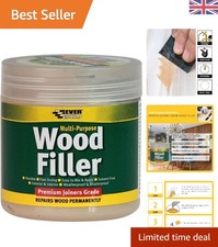 Everbuild  Joiners Grade Wood Filler - 250ml Waterproof, Sandable, White