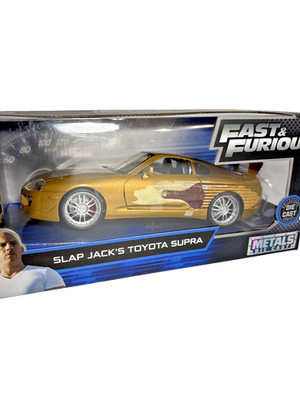 FAST & FURIOUS METAL DIE CAST SLAP JACK'S TOYOTA SUPRA scale 1:24 2019 #99540