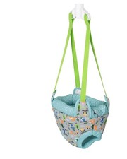 Multicolor Animal Print Doorway Jumper for Infant