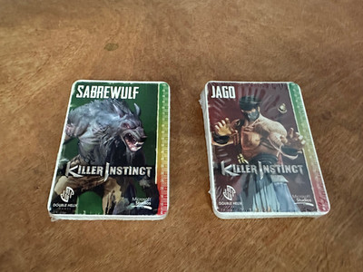 2013 Killer Instinct Jago Sabrewolf Promo Cards Swag Rare