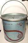 Vintage Galvanized "My Buddy" No. 104 Minnow BUCKET - BLUE - The Angler's Choice — photo 1