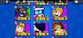 74K TROPHY | 43 MAX BRAWLER | 21 HYPER | 91/99 | 6 LEG | TRUE SILVER 8, GOLD 4 |