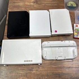 Huge Lot Nintendo DS Wii WiiU Consoles Accessories Bundle Gamecube Games Tower