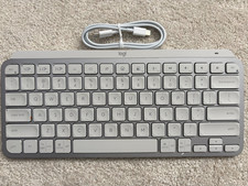 Logitech - MX Keys mini Advanced Wireless Illuminated Keyboard - white