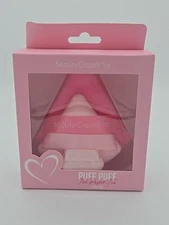 Beauty Creations, Puff Puff, The Perfect Trio, Reusable 3 Piece Powder Puff Set