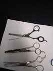Lot of 4 Dog Grooming Scissors Thinning Shears NICE! — photo 9