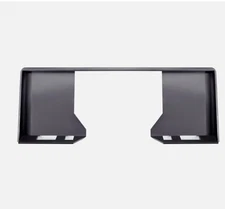 1/2" HD Skid Steer Quick Tach Attachment Mount Plate & Conversion Adapter Latch