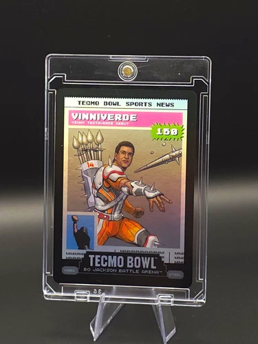 Vinniverde Tecmo Bowl Bo Jackson Battle Arena Vinny Testaverde steel tecmo news