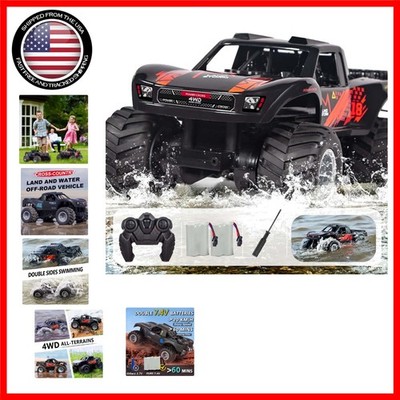 Durable Waterproof Remote Control Monster Truck - 4WD for Adventure Seekers