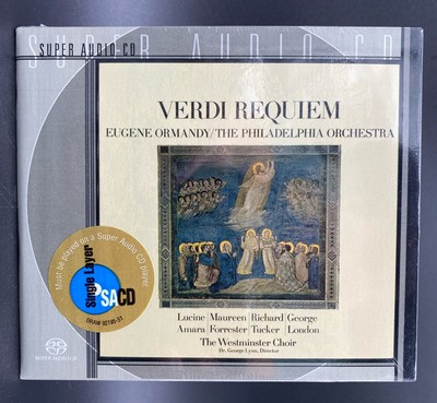 GIUSEPPE VERDI EUGENE ORMANDY THE PHILADELPHIA ORCHESTRA - Verdi: Requiem - NEW