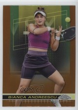 2024 Topps Chrome Clay Court Refractor Bianca Andreescu #121 07lj