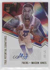 2020-21 Panini Recon True Potential Signatures Red 57/99 Mason Jones Auto pj5