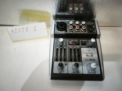 Behringer XENYX 302USB Mischpult Audio Interface 5-Kanal Analogmixer