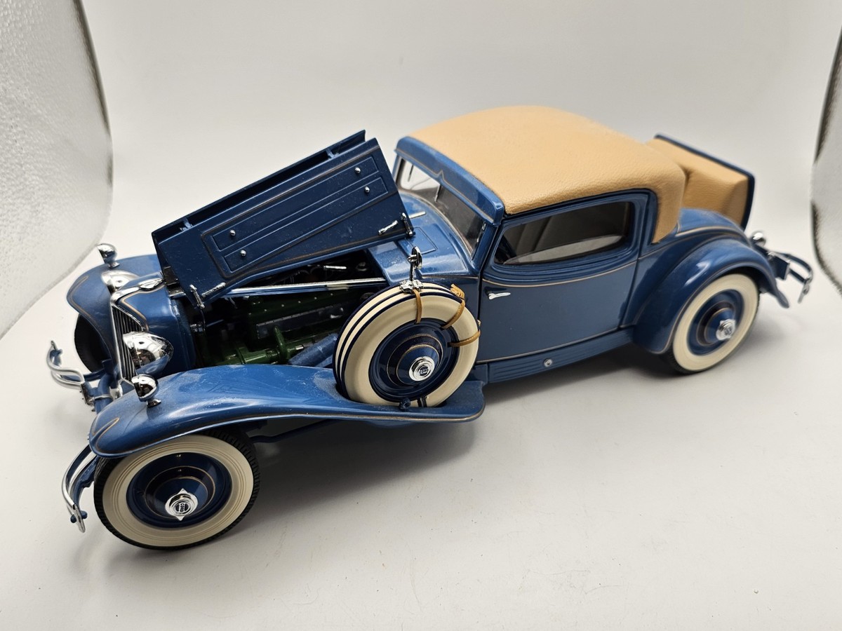Danbury Mint 1929 Cord L-29 Special Coupe 1/16 Scale Diecast With