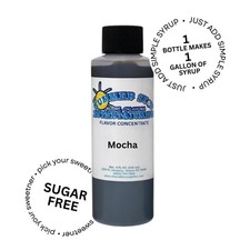 MOCHA MIX SNOW CONE/ SHAVED ICE Flavor CONCENTRATE MAKES 1 GALLON