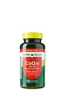 Spring Valley Rapid-Release CoQ10 Softgels 100 mg, 120 Count – Heart Health
