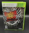 MINT Guitar Hero: Warriors of Rock (Microsoft Xbox 360, 2010) CIB Complete