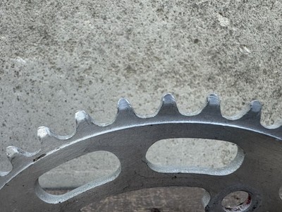 Plateau BMX Sugino Crown 43 Dents 110 BCD - Bleu Foncé - Alliage Old School Japon