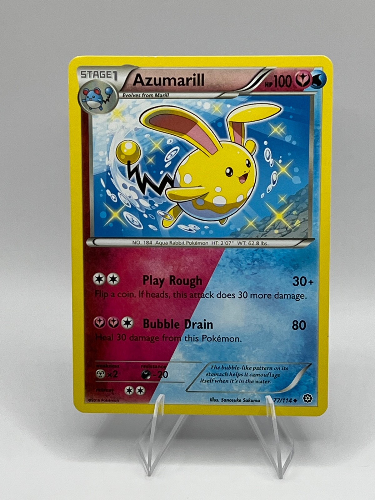 XY - Steam Siege #77/114 Azumarill