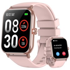 Smart Watch 1.85" HD Fitness Tracker with Bluetooth Calls, 5 ATM Waterproof