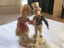 ENS Porzellan Volkstedt Rokoko Paarfigur – Junge & Mädchen – Sammlerfigur