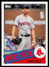2020 Topps Chris Sale 85-15 1985 Topps Baseball 35th Anniversary