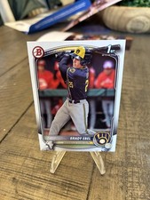 2025 Bowman 1st BD-194 Brady Ebel Brewers Paper. B16