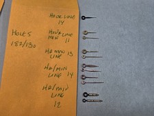 Lot Of Hahn Landeron 13-3/4 Chrono Hr/Min Han...
