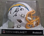 Antonio Gates Signed Autographed Speed Mini Helmet Los Angeles Chargers