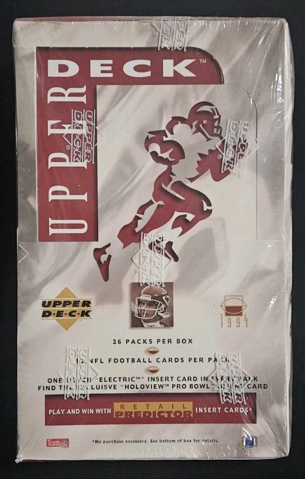 1994 Upper Deck NFL Football 36ct Factory Sealed Box!