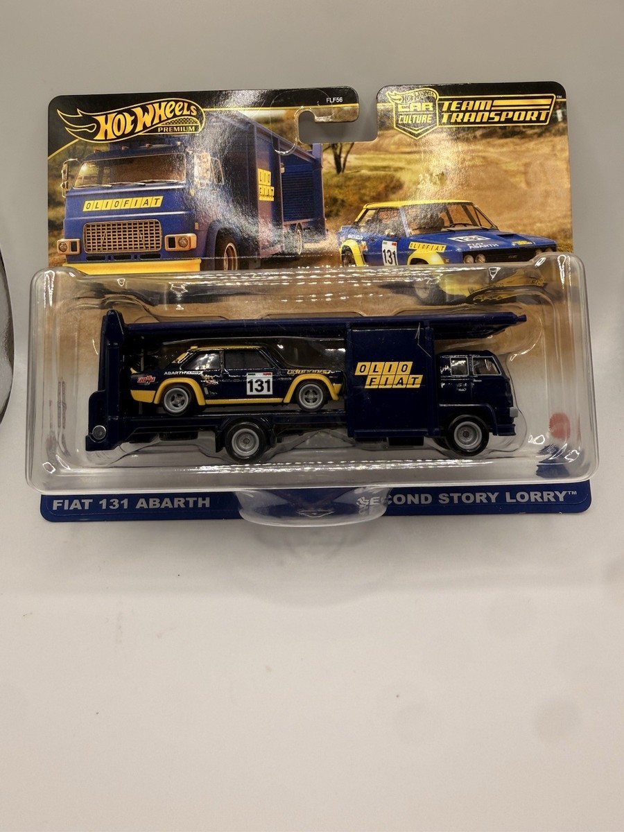Fiat 131 Abarth & Second Story Lorry * 2024 Hot Wheels Team